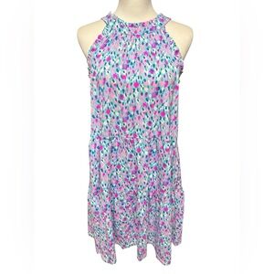 Lilly Pulitzer Jerrica Swing Dress in Multi Hottie Dottie women’s sz Small